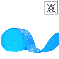 Paper streamer premium - light blue