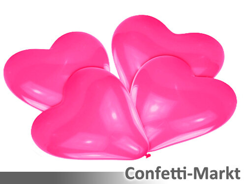 Ballon heart pink