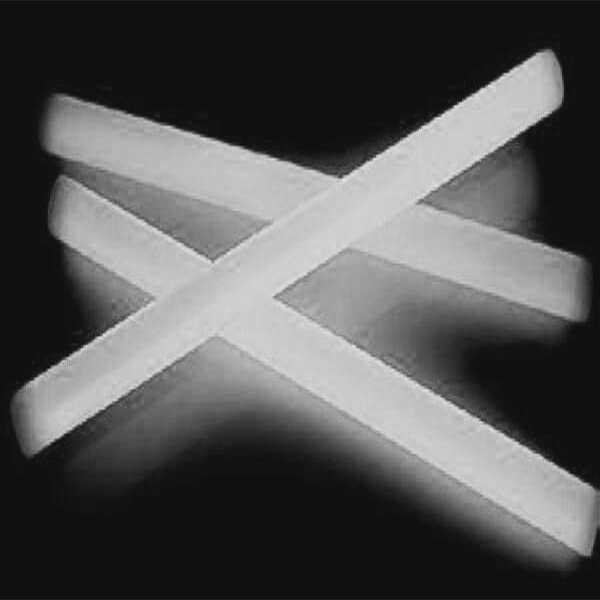 Premium XXL glow sticks (bengal firework alternative) white