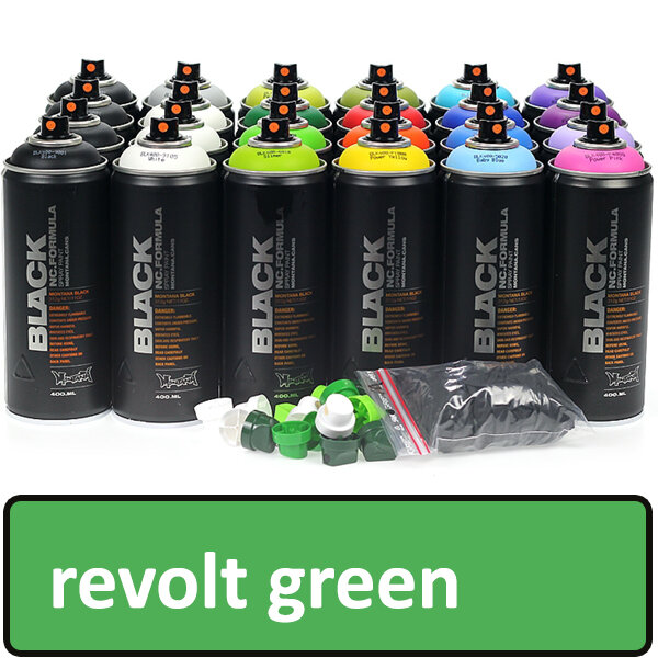 Spray paint revolt green (6220) 400 ml