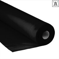Polyester flag fabric premium fire retardant - 150cm 10m role - black