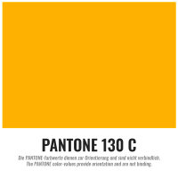 Polyester flag fabric premium fire retardant - 150cm 10m role - yellow
