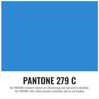 Polyester flag fabric premium fire retardant - 150cm 10m role - light blue