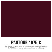 Polyester flag fabric premium fire retardant - 150cm 30m role - wine red