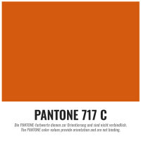Polyester flag fabric premium fire retardant - 150cm 30m role - orange