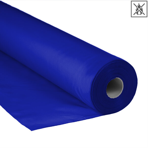 Polyester flag fabric premium fire retardant - 150cm 100m role - blue