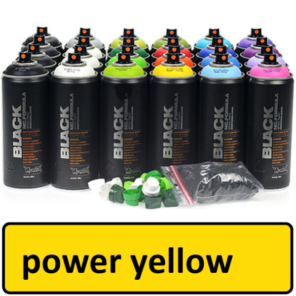 Spray paint power yellow (P1000) 400 ml