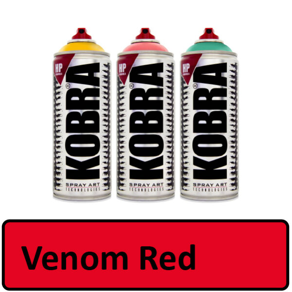 Spraydose Venom Red 400 ml - KOBRA