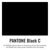 Plastic film roll premium flame retardant 2x50m - black