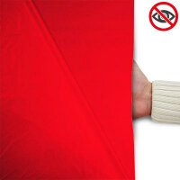 Plastic film roll premium flame retardant 2x50m - red