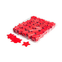 Slowfall confetti star - red 1kg