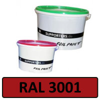 Foil color signal red RAL 3001