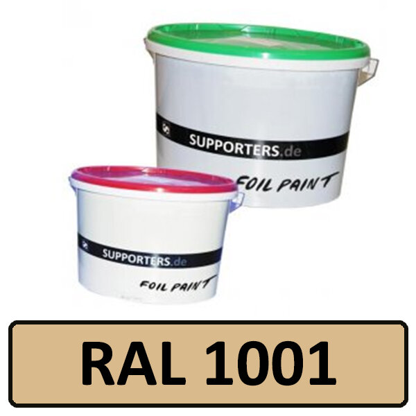 Foil color  fawn RAL 1001
