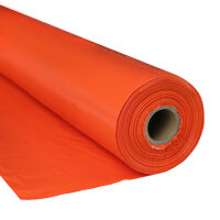 Plastic film roll standard fire retardant 1,5x100m - orange