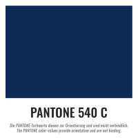 Plastic film roll standard fire retardant 1,5x100m - navy blue
