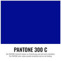 Polyester flag fabric standard - 150cm 100m role - blue