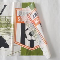 Foil scarves motif print 150x50cm