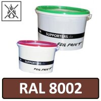 color foil signal brown RAL 8002 - flame retardant