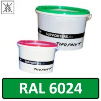 Polyester substance color traffic green RAL 6024 - flame retardant