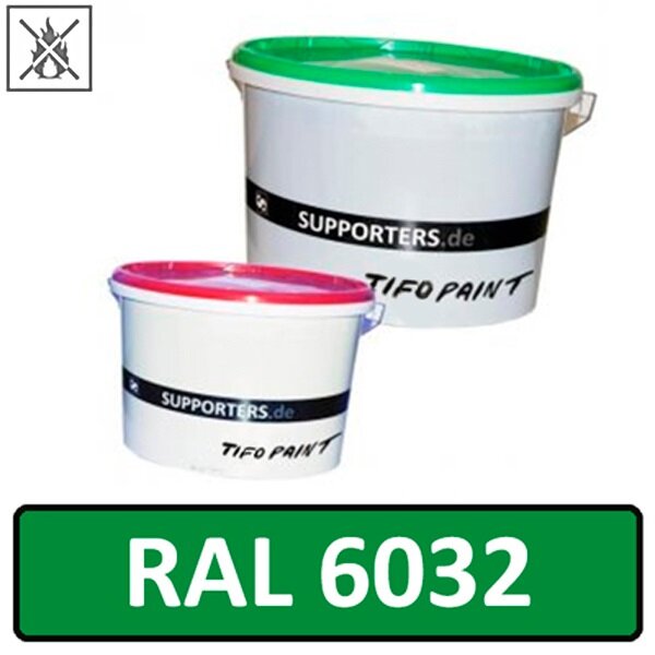 Nonwoven color signal green RAL 6032 - flame retardant