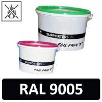 Paper color jet black RAL 9005 - flame retardant