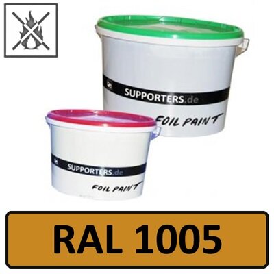 Paper color honey yellow RAL 1005 - flame retardant