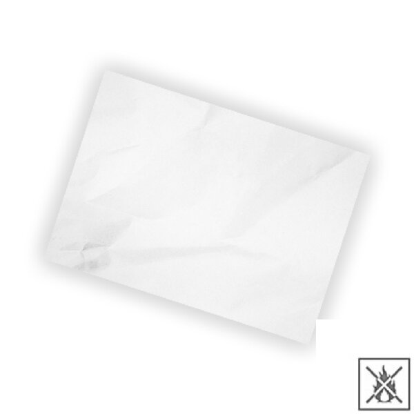 Tifo fabric panels polyester 75x90cm - White - flame retardant