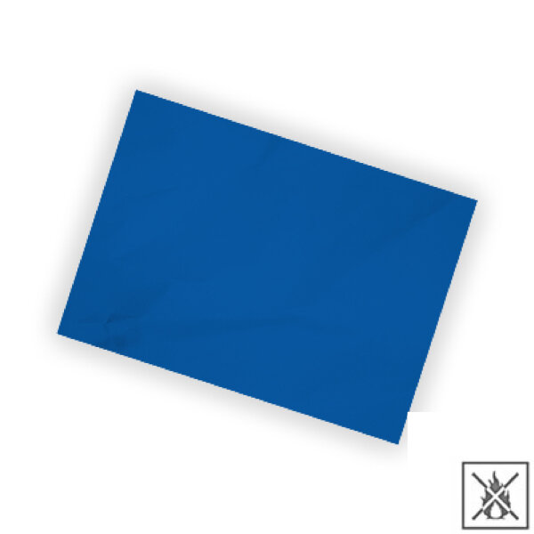 Tifo fabric panels polyester 75x90cm - Blue - flame retardant