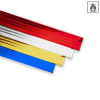 Plastic film scarves metallic flame retardant