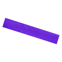 Plastic film scarf 150x25cm - purple
