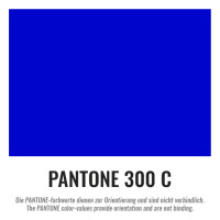 Plastic film sheet 50x75cm - blue