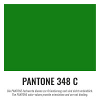 Plastic film sheet 50x75cm - green
