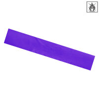 Plastic film scarf fire retardant 150 x 25cm - purple