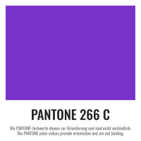 Plastic film scarf fire retardant 150 x 25cm - purple