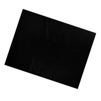 Plastic film sheet 75x90cm - black
