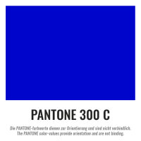 Plastic film sheet 75x90cm - blue