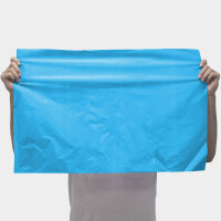 Plastic film sheet 75x90cm - light blue