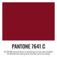 Plastic film vest standard 75x75cm - wine red
