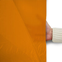 Plastic film hand banner fire retardant 75x90cm (upright format) - orange
