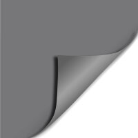 Plastic film hand banner 75x90cm (upright format) - grey