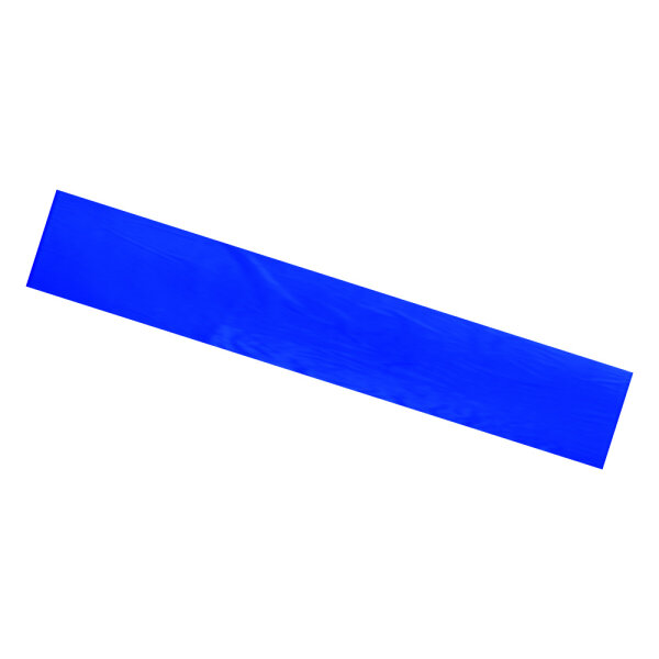 Plastic film scarf 150x50cm - blue