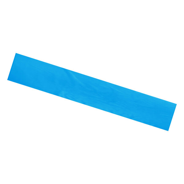Plastic film scarf 150x50cm - light blue