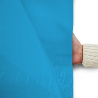 Plastic film vest standard fire retardant - 50x75cm - light blue