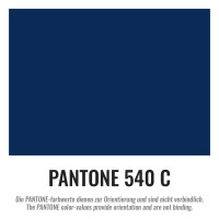 Plastic film vest standard fire retardant - 50x75cm - dark blue