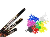 Streamer shooter paper - multicoloured M - 30cm
