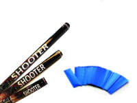 Confetti shooter - blue M - 30cm