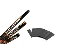 Confetti shooter - black M - 30cm