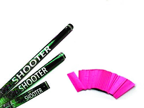 Confetti shooter - pink M - 30cm