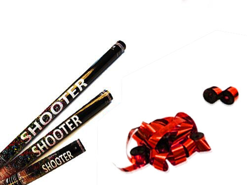 Streamer shooter metallic - red L- 60cm