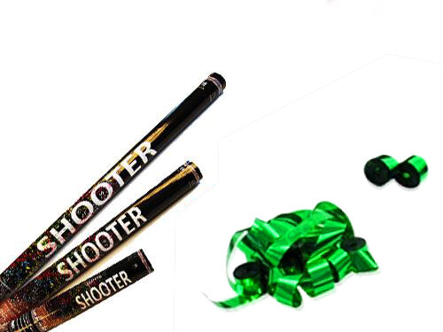 Streamer shooter metallic - green L- 60cm